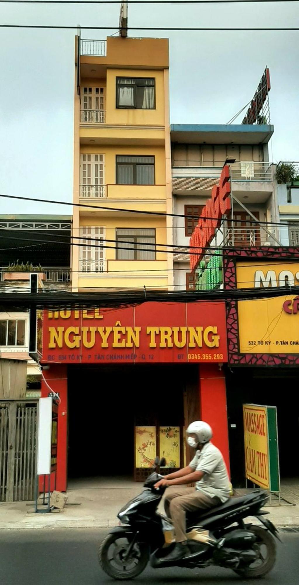 胡志明市 Khach San Nguyen Trung酒店 外观 照片